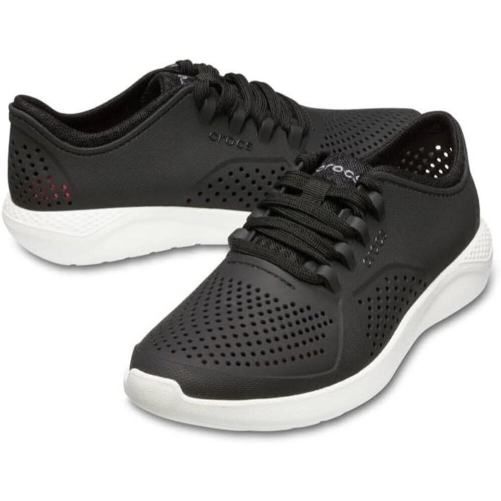 Crocs Women's Literide Pacer Lace-up Sneakers - Size 8 - Picture 10 of 10